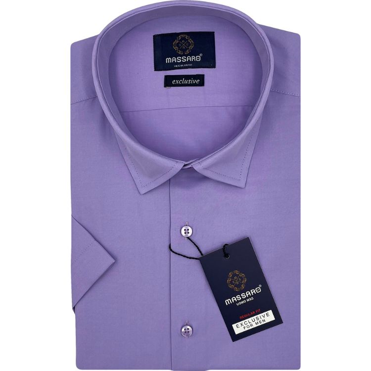 Koszula męska z krótkim rękawem REGULAR-FIT EXCLUSIVE